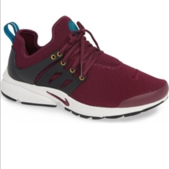 nike air presto womens burgundy